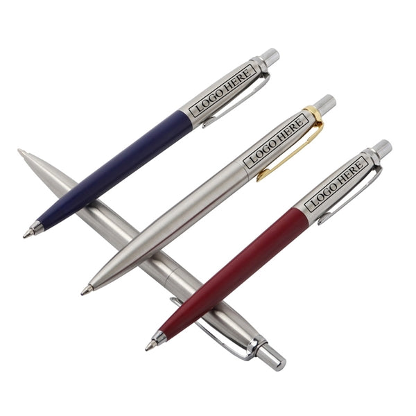 Metal Press Style Ballpoint Pen