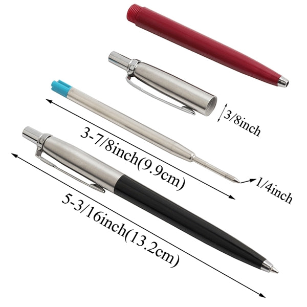 Metal Press Style Ballpoint Pen