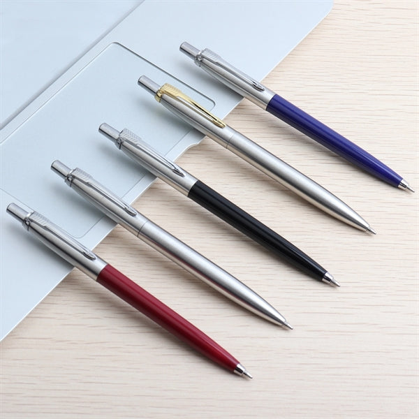 Metal Press Style Ballpoint Pen