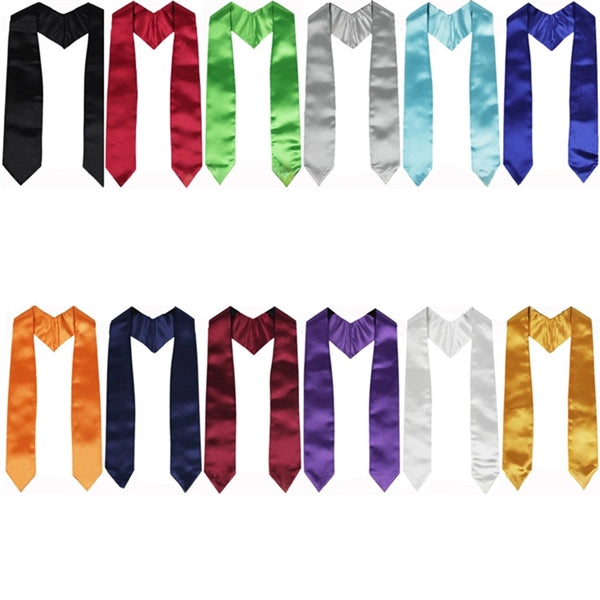 Plain Graduation honor Stole Sash