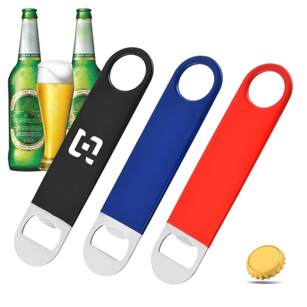 Vinyl Coated Stainless Steel Bottle Opener