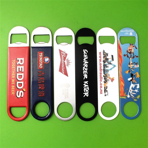 Vinyl Coated Stainless Steel Bottle Opener