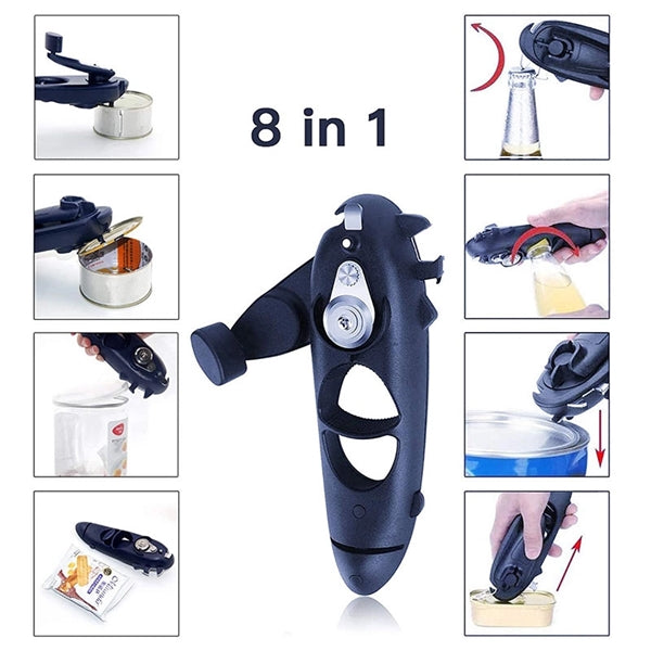 8 in 1 Multifunctional Manual Can Opener