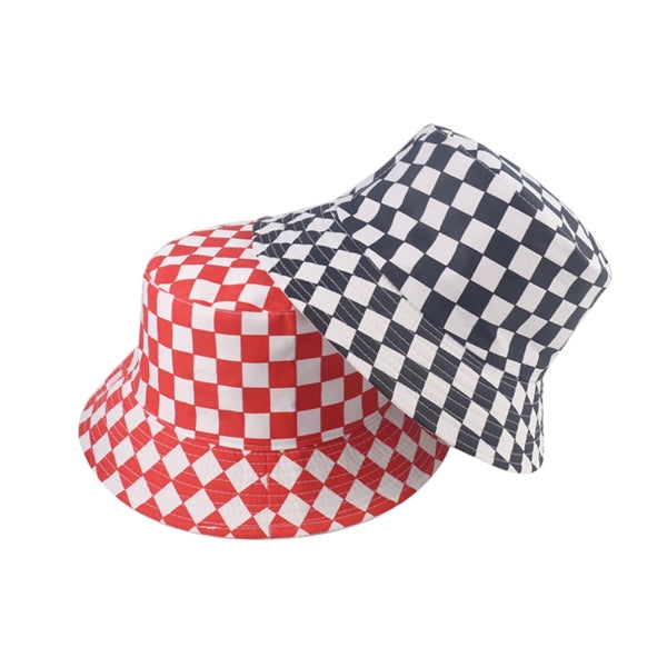 Print Double-Side Reversible Packable Summer Bucket Hat
