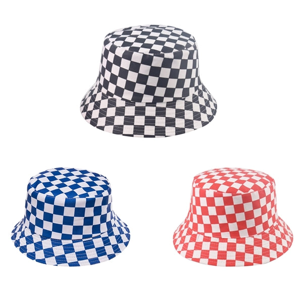 Print Double-Side Reversible Packable Summer Bucket Hat