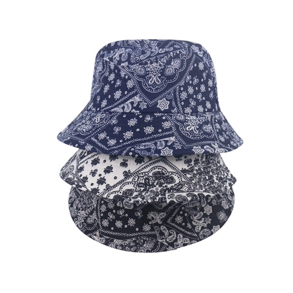 Unisex Print Reversible Bucket Hat