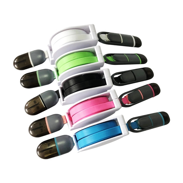 3 in 1 Retractable USB Charging Cable