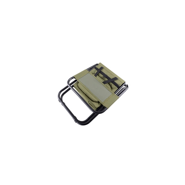 Outdoor Backrest Chair with Cooler Bag