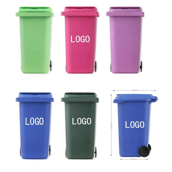 Mini Desktop Trash Can