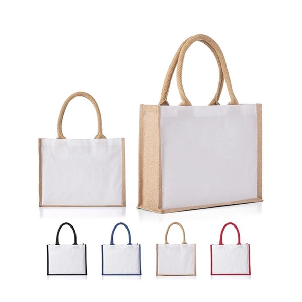 Cotton/Jute Junior Tote