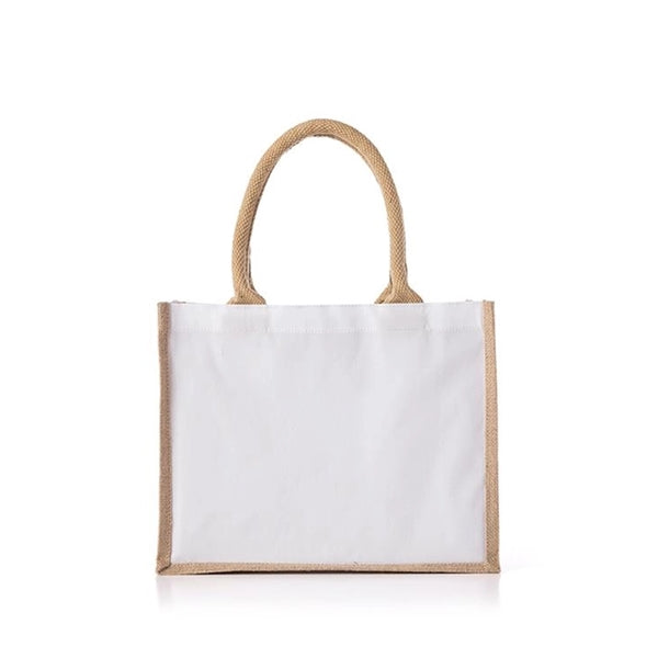Cotton/Jute Junior Tote