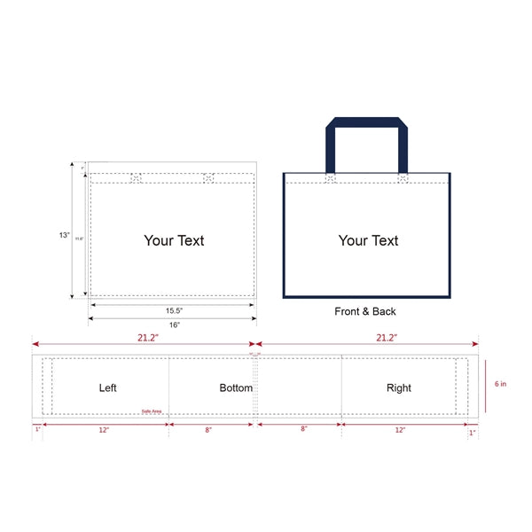 Free Shipping Small Quantity Custom All Sides Laminated Bag