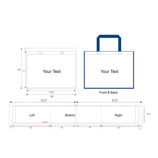 Free Shipping Small Quantity Custom All Sides Laminated Bag