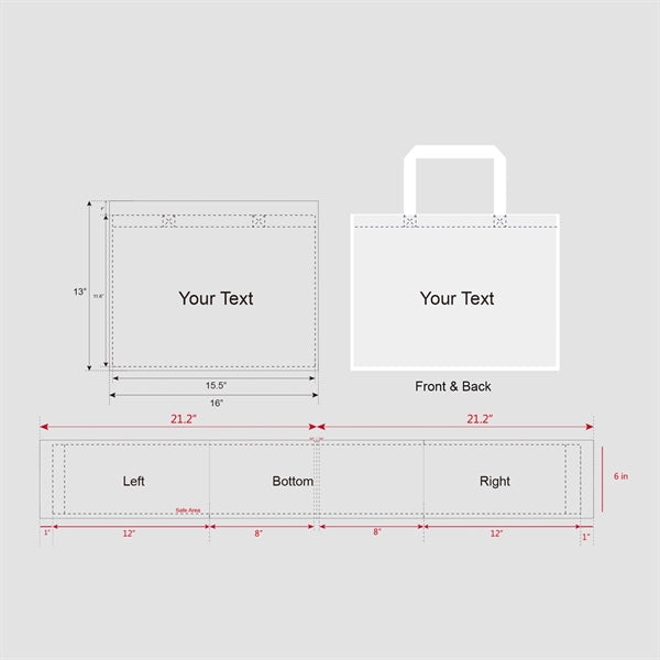 Free Shipping Small Quantity Custom All Sides Laminated Bag