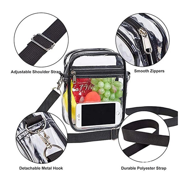 Clear Crossbody Purse Bag