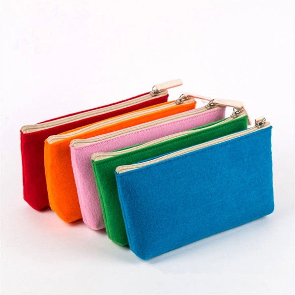 Stationary Bag With Zipper