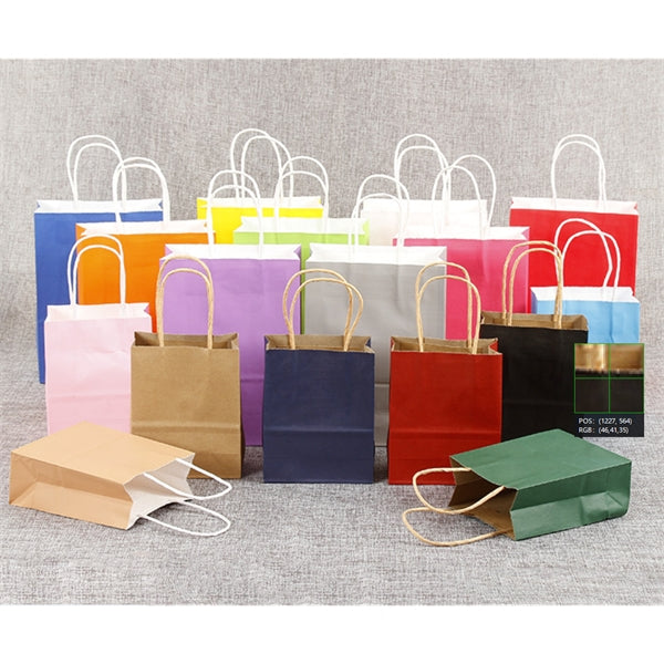 Large Paper Shopping Bags can custom size and your logo