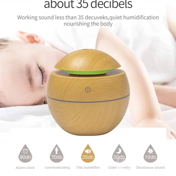 7 Colors LED Light Mini Air Humidifier