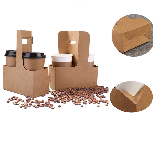 2 Cup Holder Drink Carriers with Handle
