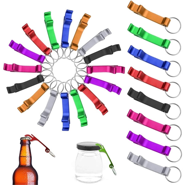 Aluminum Beverage Beer Claw Bottle Opener Keychain