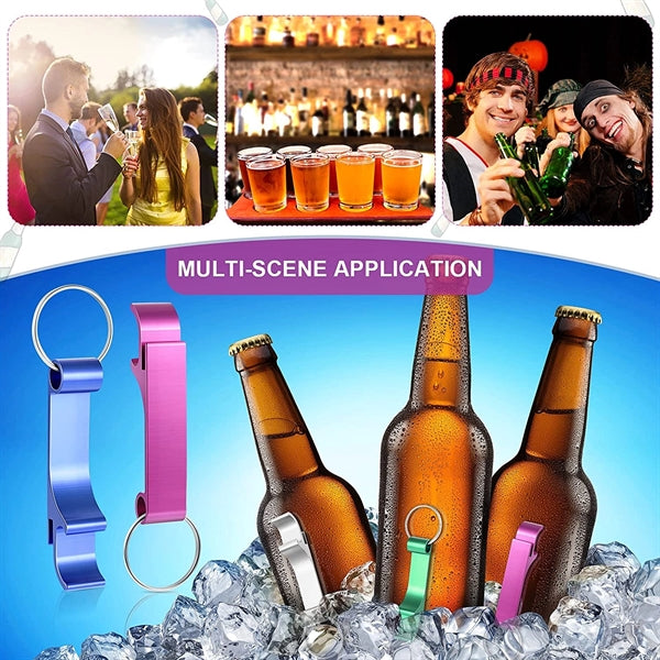 Aluminum Beverage Beer Claw Bottle Opener Keychain