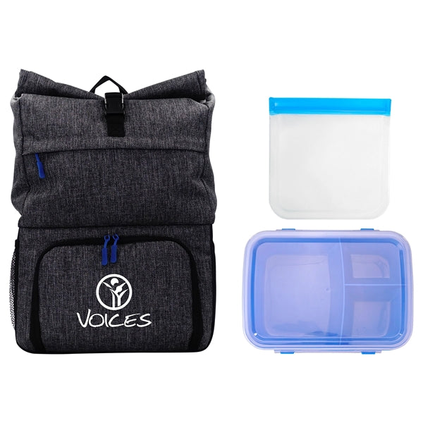 X Line Backpack Cooler Lunch & Sandwich Combo