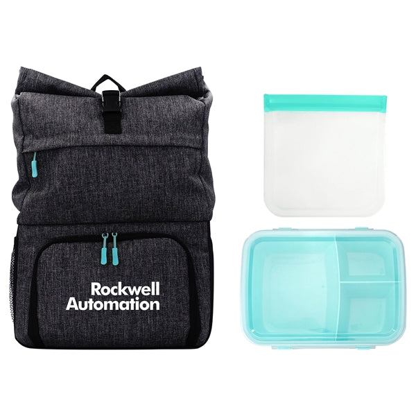 X Line Backpack Cooler Lunch & Sandwich Combo