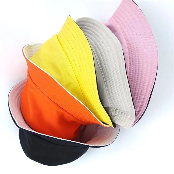 Reversible Embroidery Fisherman Bucket Hat