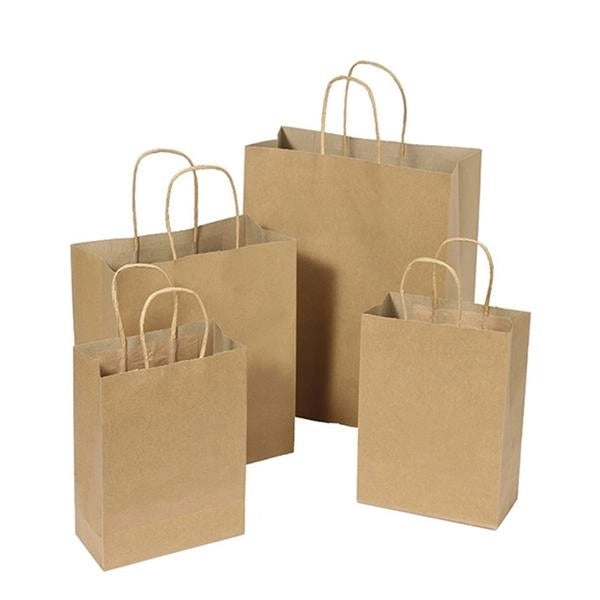 Kraft paper handbag