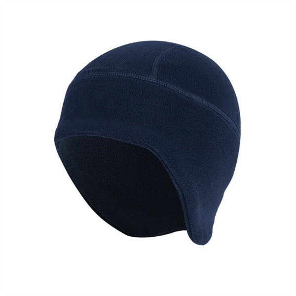 Fall Winter Polar Fleece Hat Double-Layer Lengthened Ear cap