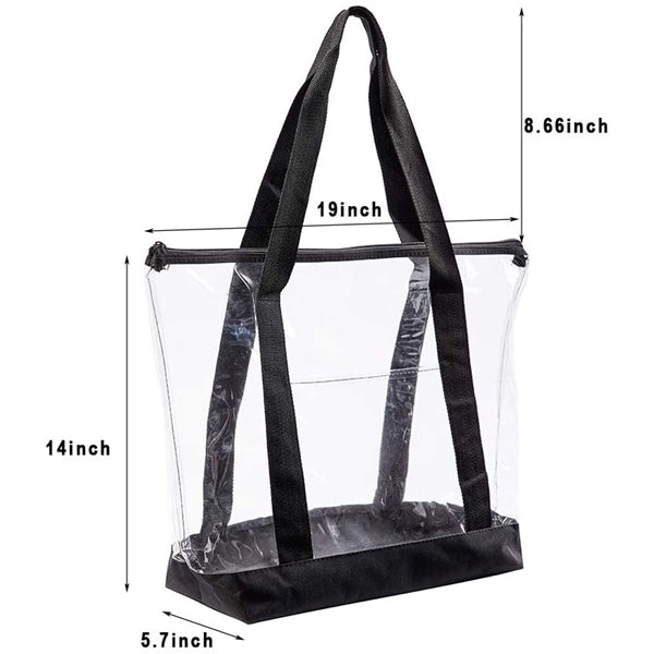 Large Clear Tote Bag