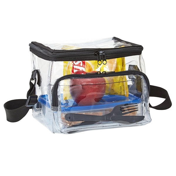 Clear PVC Plastic See Through Lunch Bag