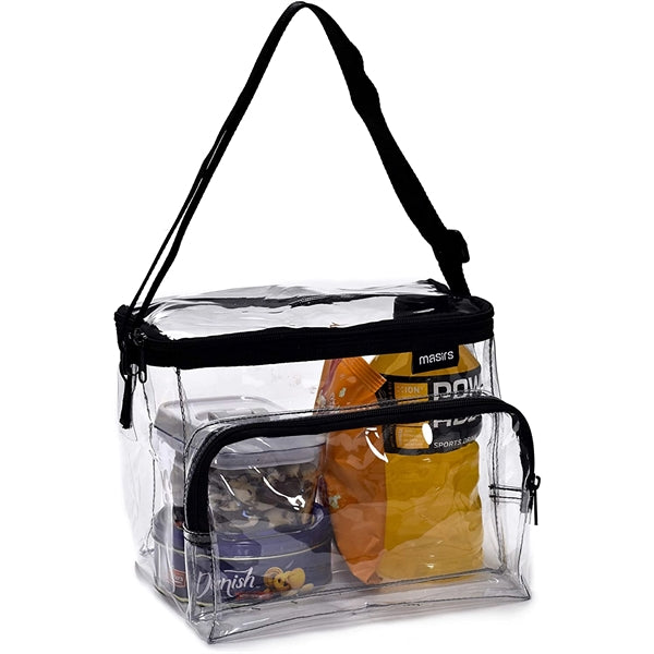 Clear PVC Plastic See Through Lunch Bag