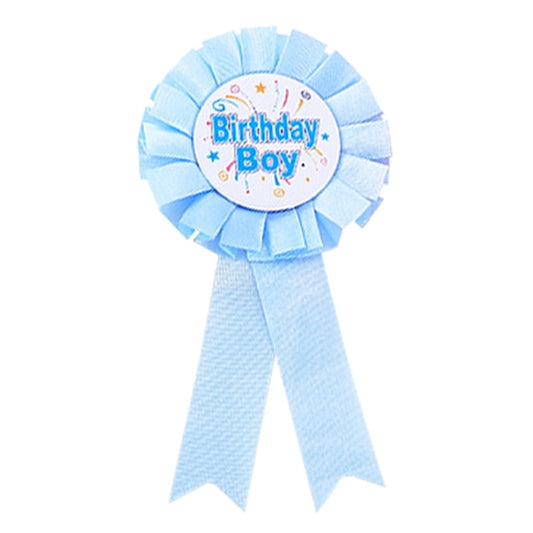 Rosette Ribbon Tinplate Badge