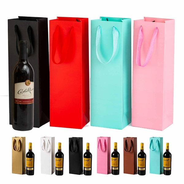 Single Wine Bottle Bag