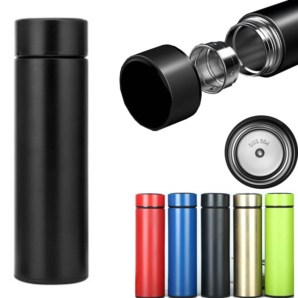 16 Oz Stainless Steel Double Wall Water Bottles