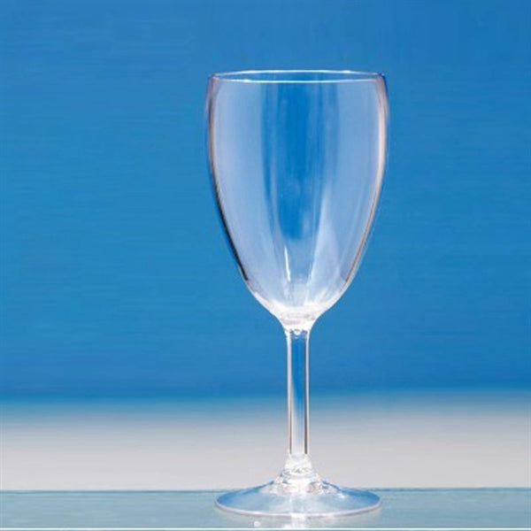 13OZ Plastic White Wine Glasses