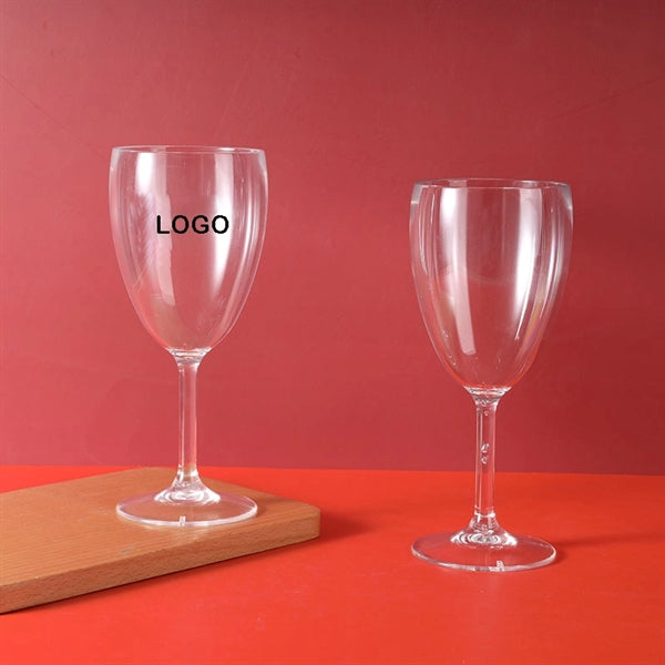 13OZ Plastic White Wine Glasses