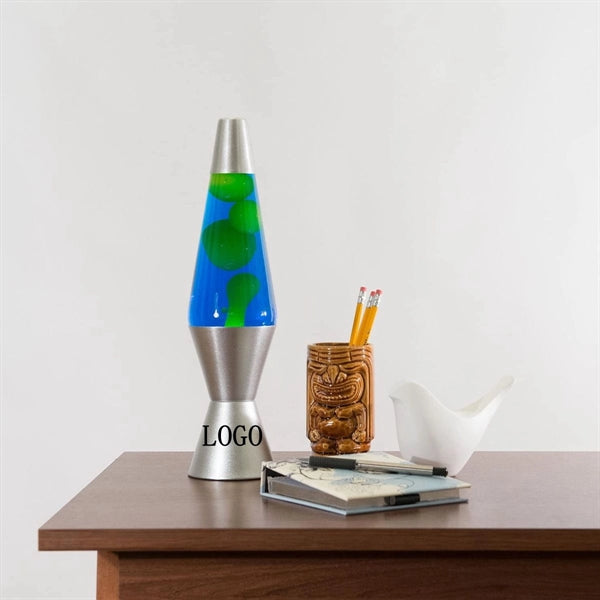 15" Silver Base Lava Lamp