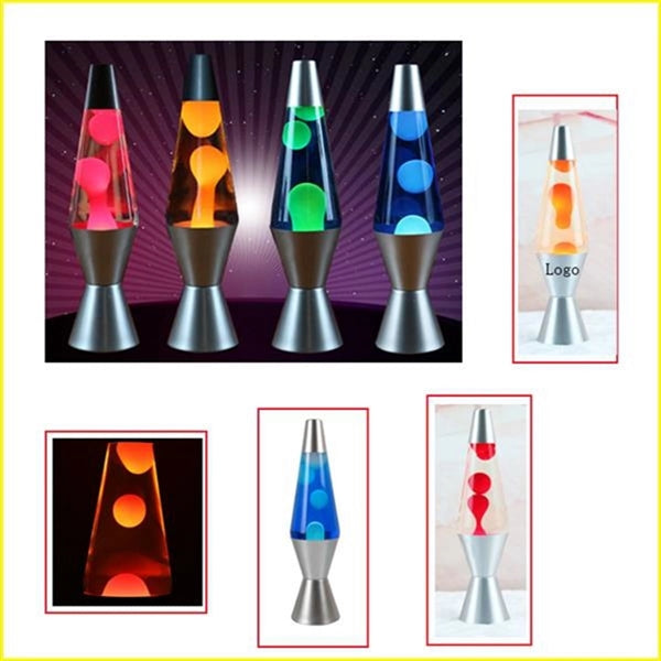 15" Silver Base Lava Lamp