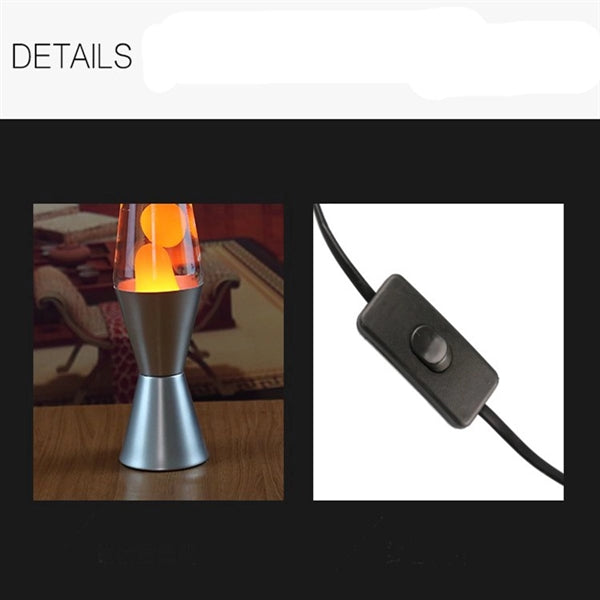 15" Silver Base Lava Lamp