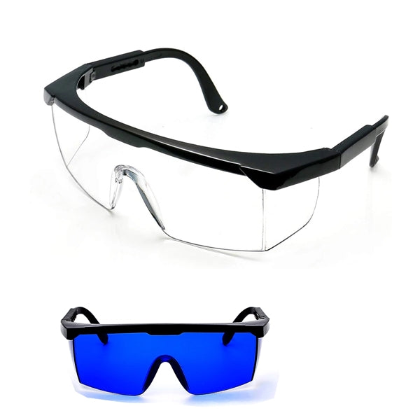 Adjustable Frame Portective Colored Goggles