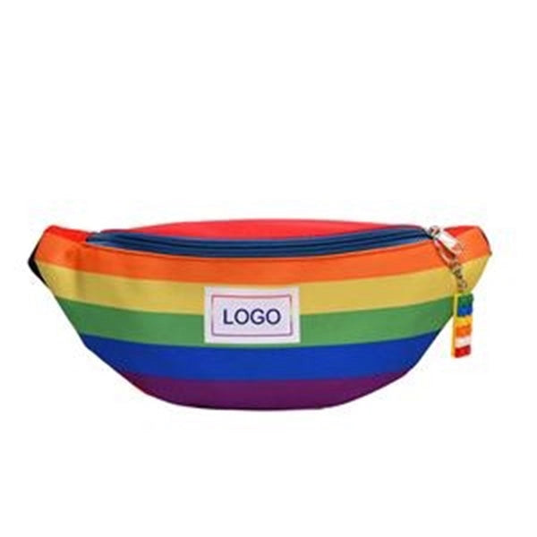 Festival Fanny Pack Rainbow Waist Bag