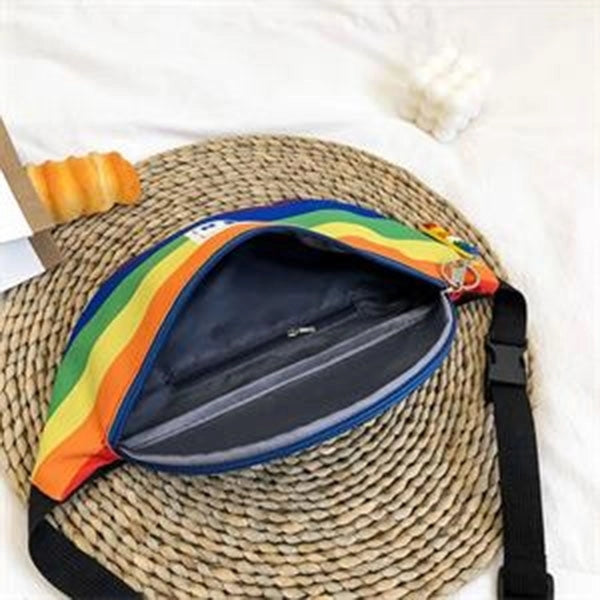 Festival Fanny Pack Rainbow Waist Bag