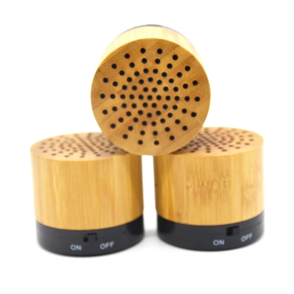 Wood Grain Wireless Bluetooth Mini Speaker
