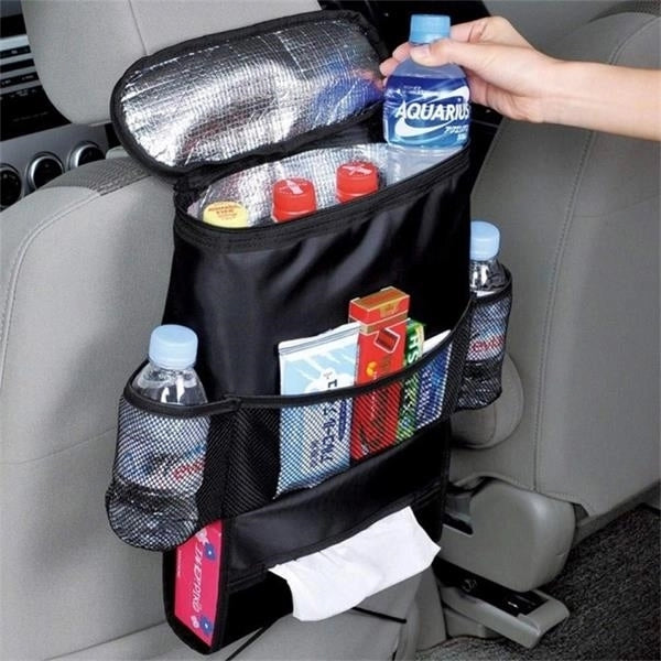 Car Cooler Bag Organizer Insulated Seat Back