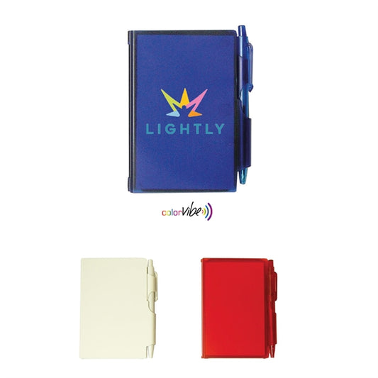 Memo Pad With Pen Lock