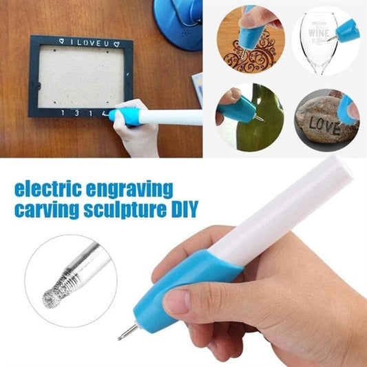 Engraver DIY Electric Engraving Pen-Battery not included