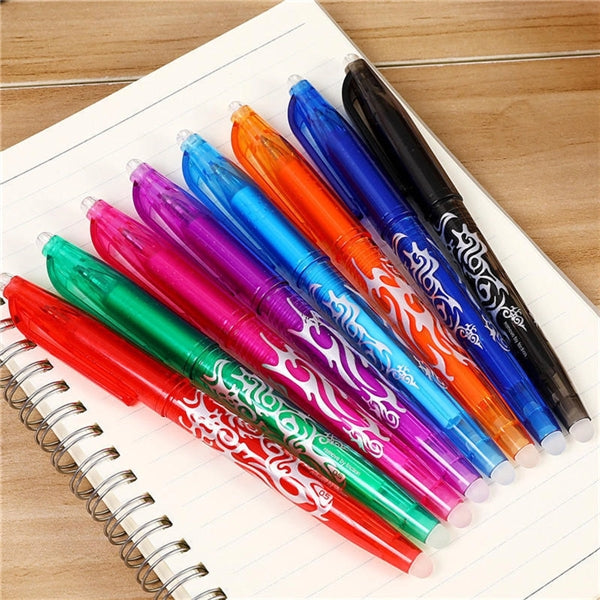 Erasable Gel Pens 8 Colors Set