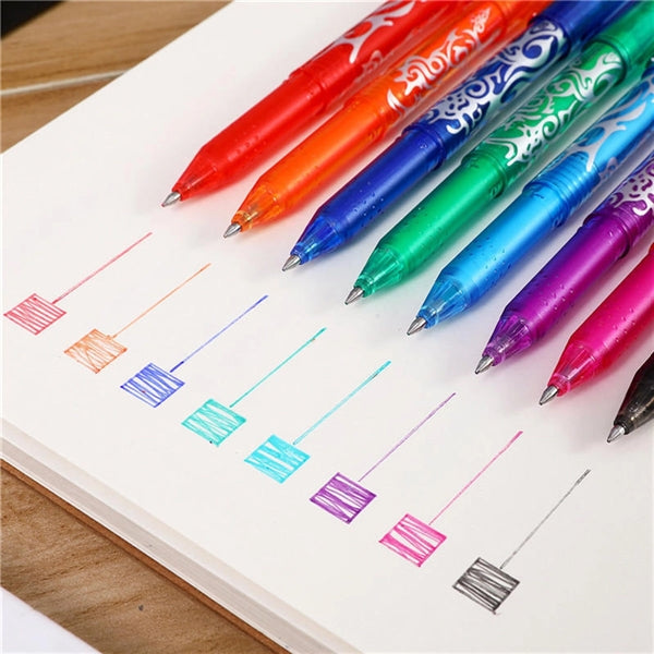 Erasable Gel Pens 8 Colors Set